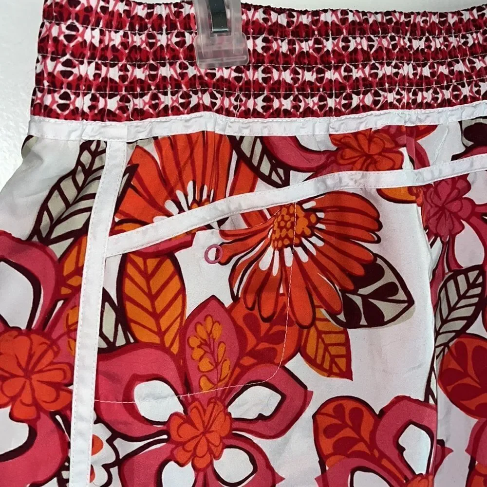 EXCELLENT CONDITION WOMEN’S SIZE XL ATHLETA FLORAL POLYESTER SKIRT